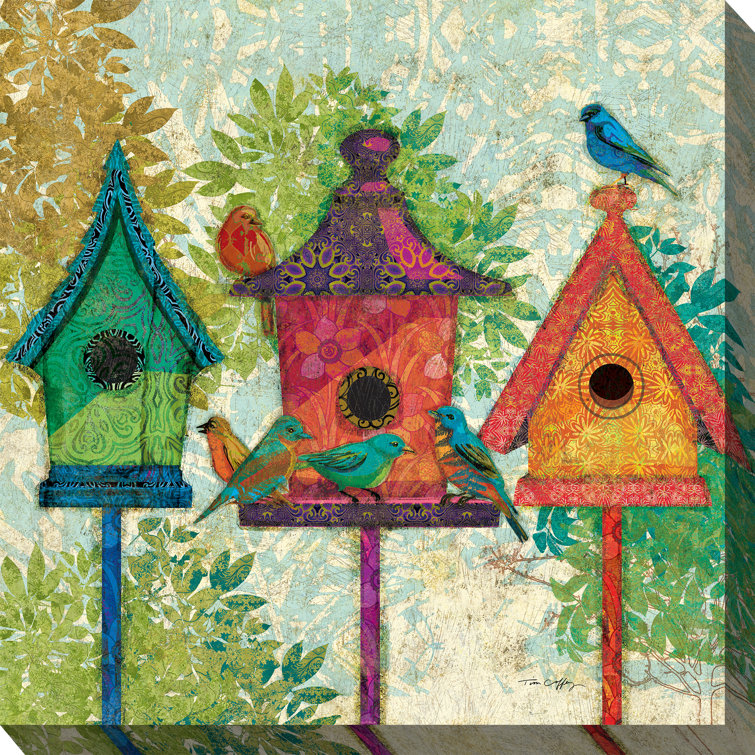 August Grove® Rumer Three Neighbors Outdoor Canvas Art & Reviews Wayfair